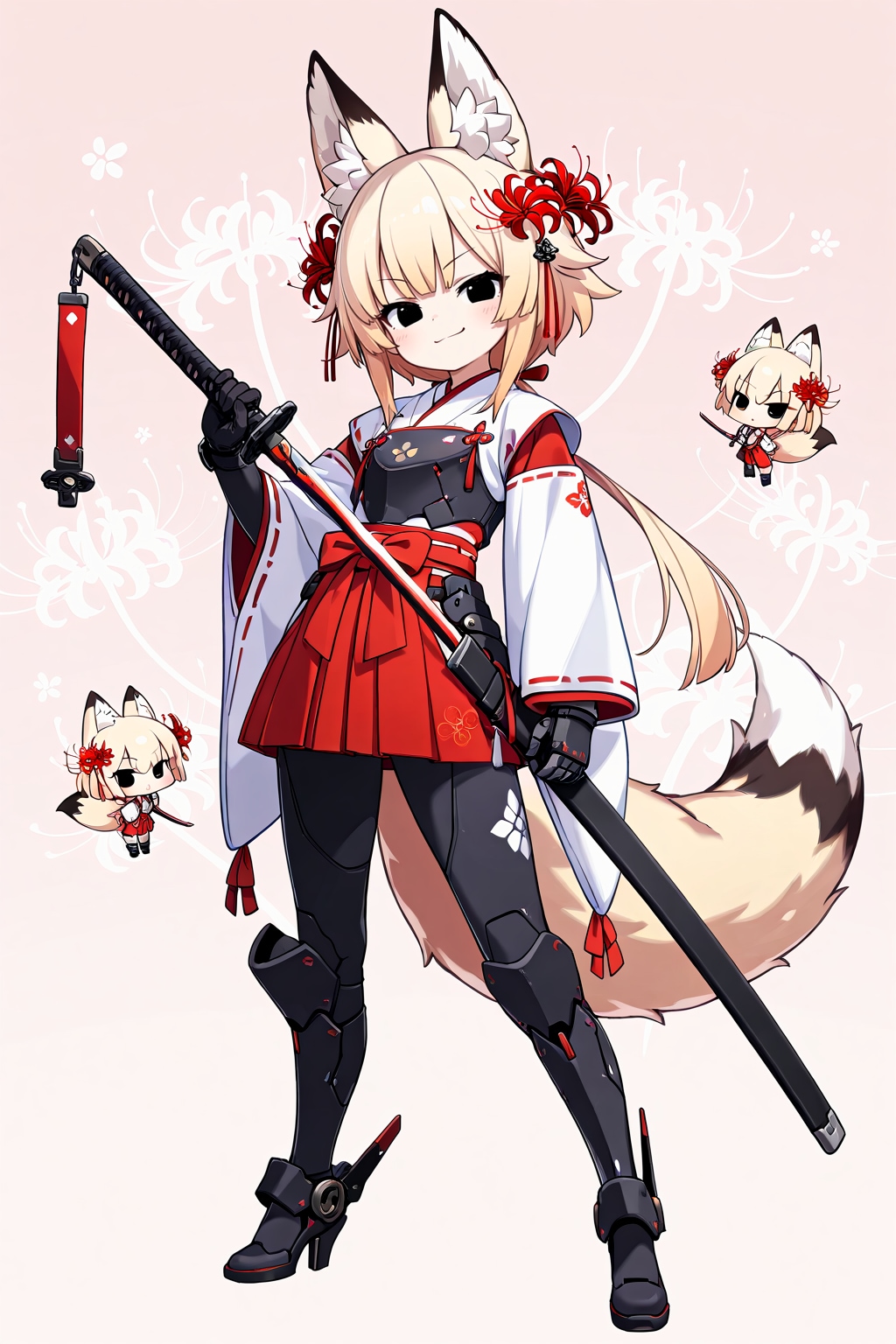 毎月１７日はいなりの日（２０２５／０９）・バトルフラワーガール・スパイダーリリー