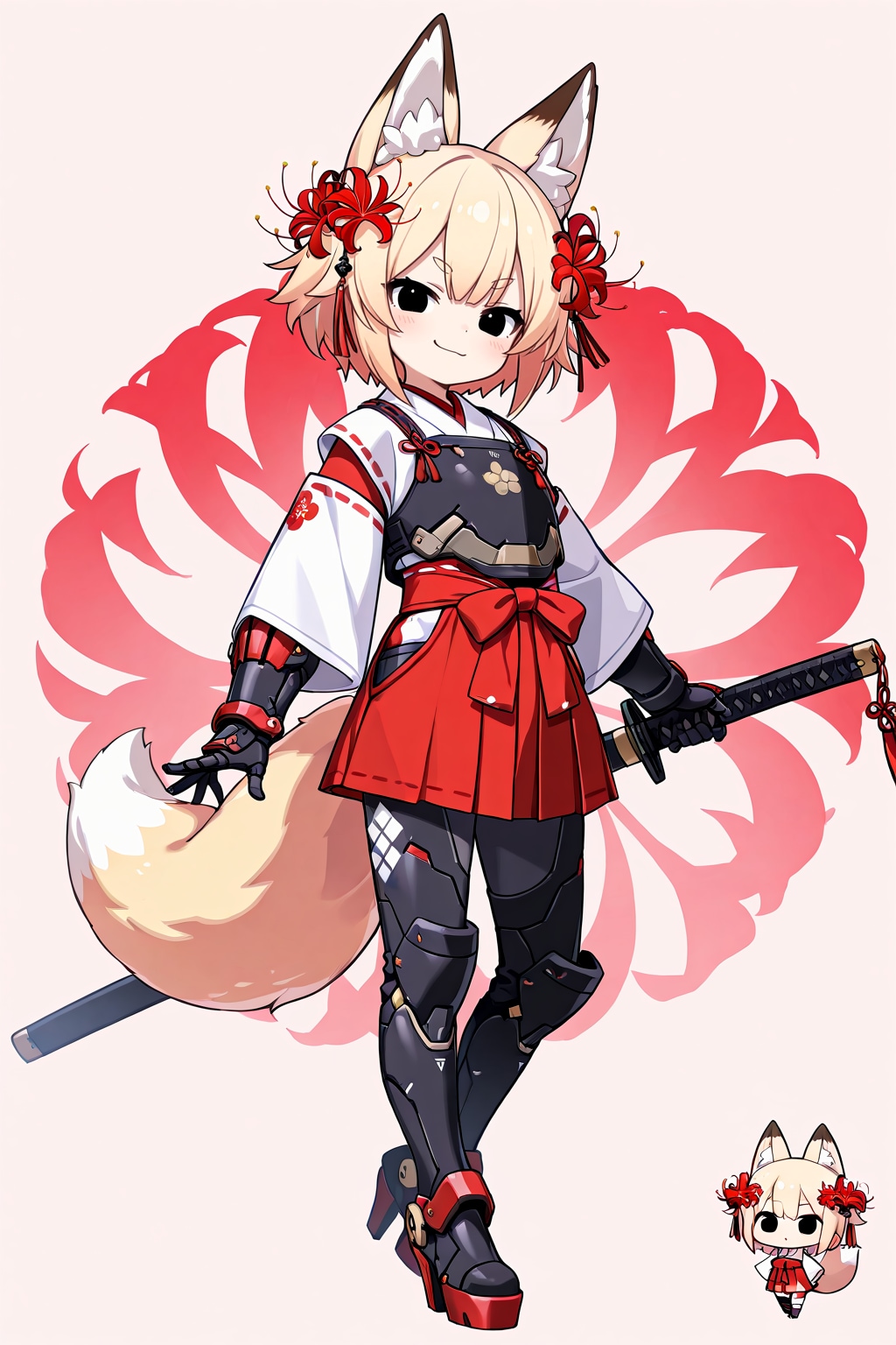 毎月１７日はいなりの日（２０２５／０９）・バトルフラワーガール・スパイダーリリー