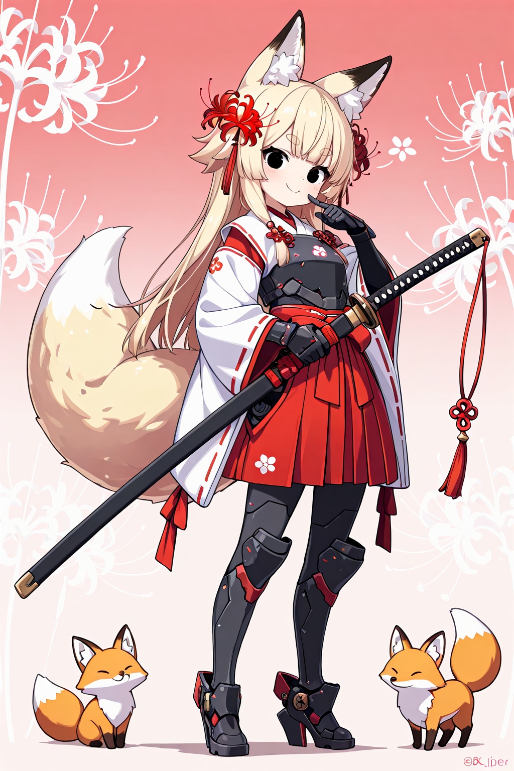 毎月１７日はいなりの日（２０２５／０９）・バトルフラワーガール・スパイダーリリー