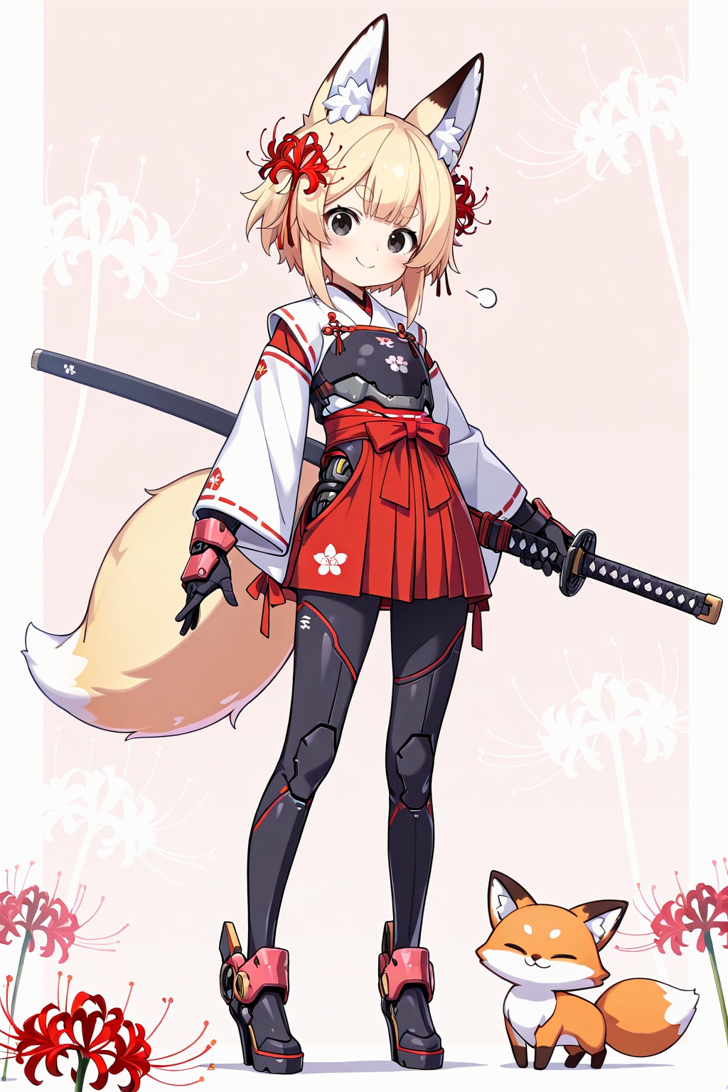 毎月１７日はいなりの日（２０２５／０９）・バトルフラワーガール・スパイダーリリー