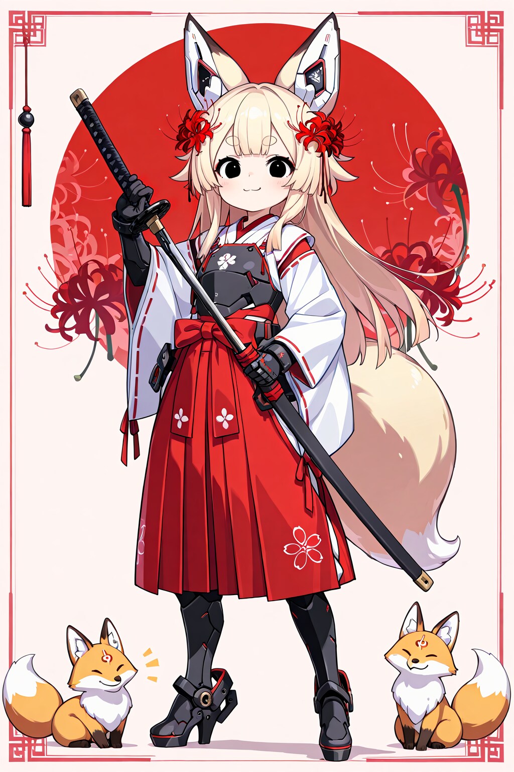 毎月１７日はいなりの日（２０２５／０９）・バトルフラワーガール・スパイダーリリー