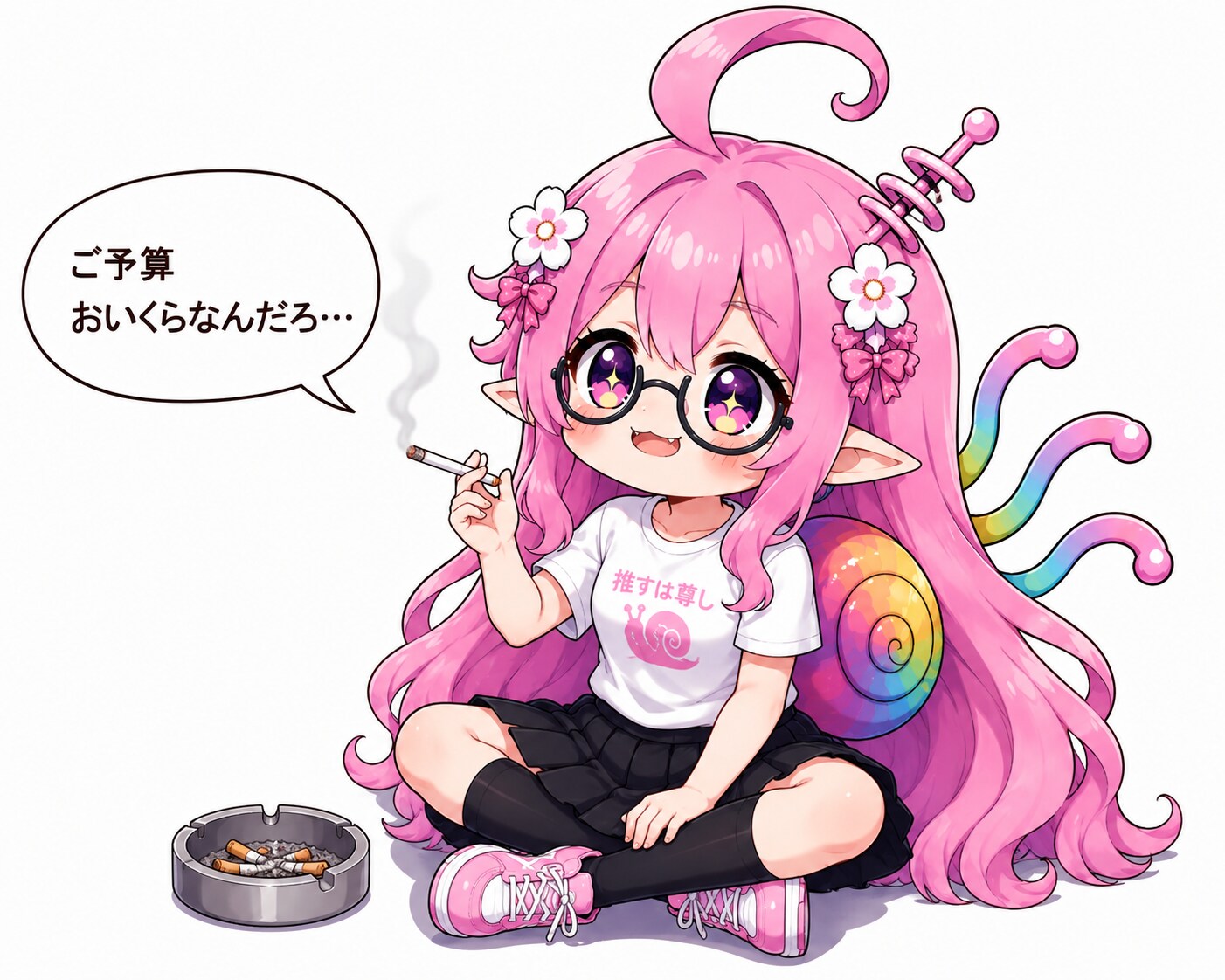 飲み会のお誘いに対する第一声がこれという… | の人気AIイラスト・グラビア