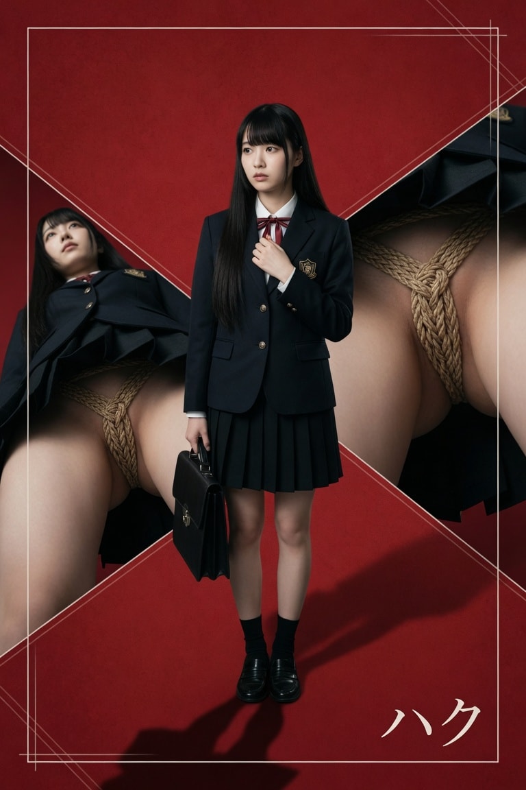 ハクとハイレグ下着
