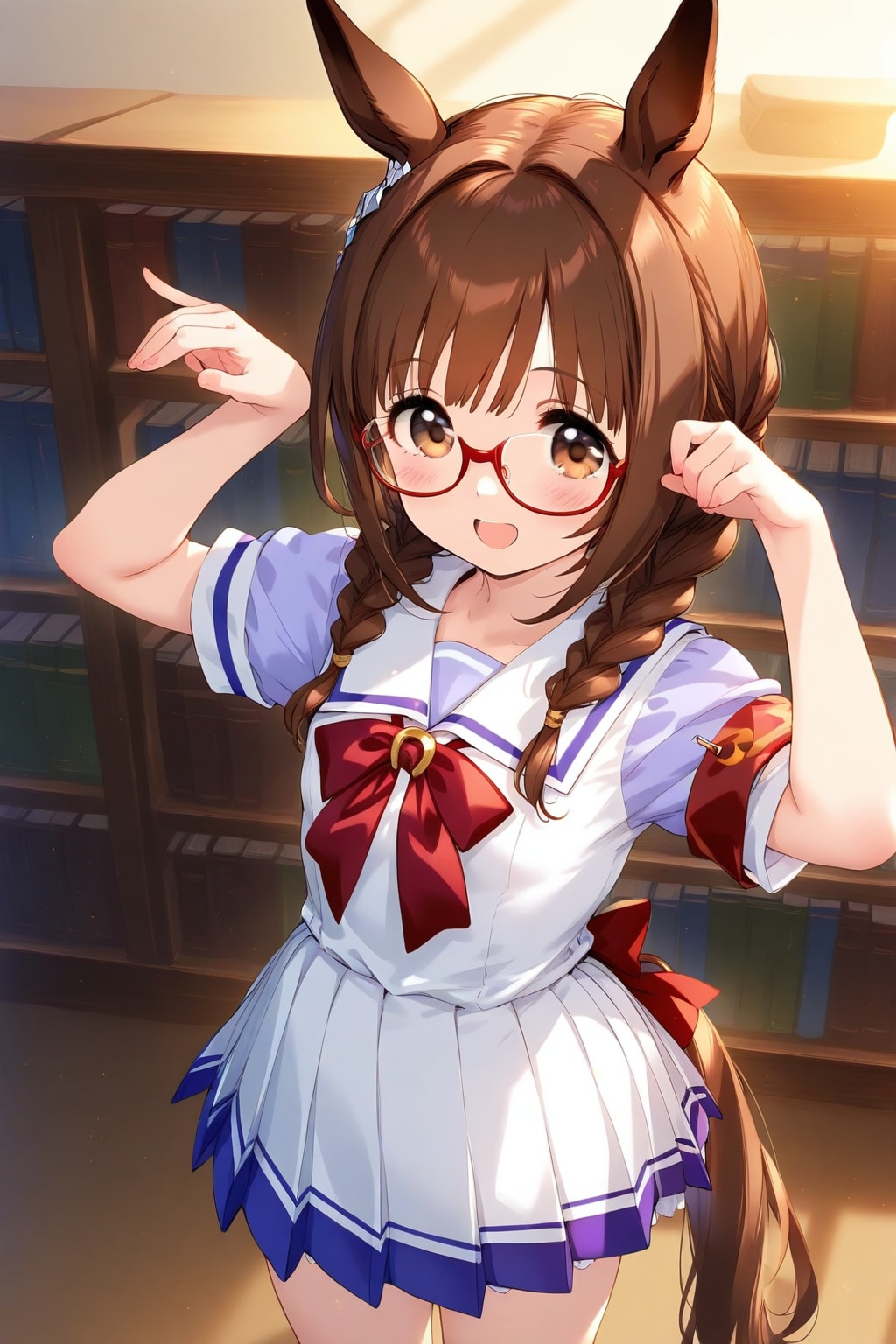 読み聞かせ会・ウマ娘といえば委員長ちゃん