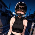 露出プレイ練習。 4枚目