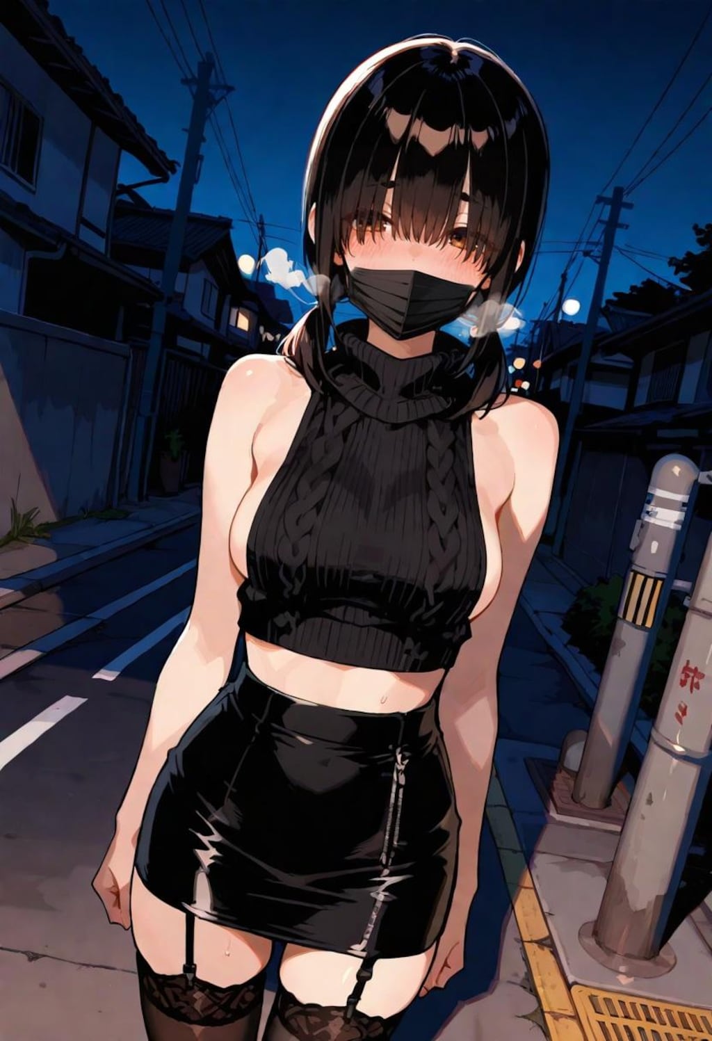 露出プレイ練習。
