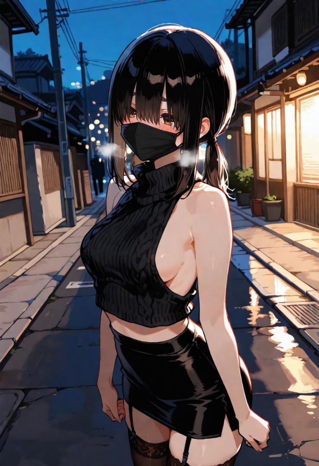 露出プレイ練習。