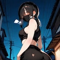 露出プレイ練習。 3枚目