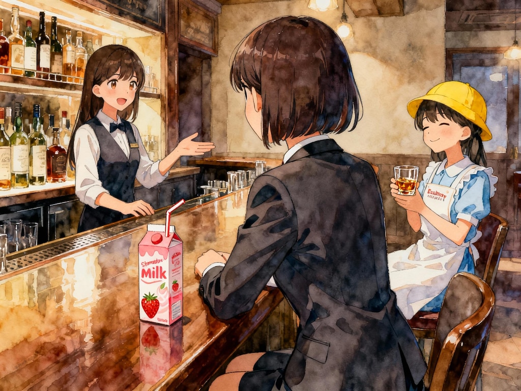 常連の園児少女