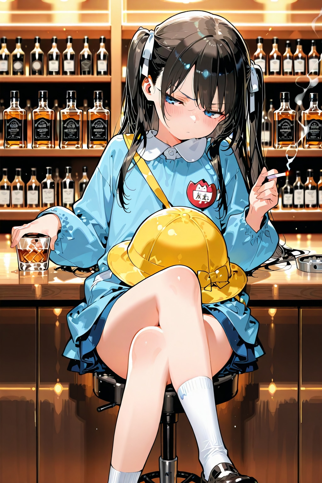 常連の園児少女