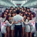 女性専用車両 5枚目