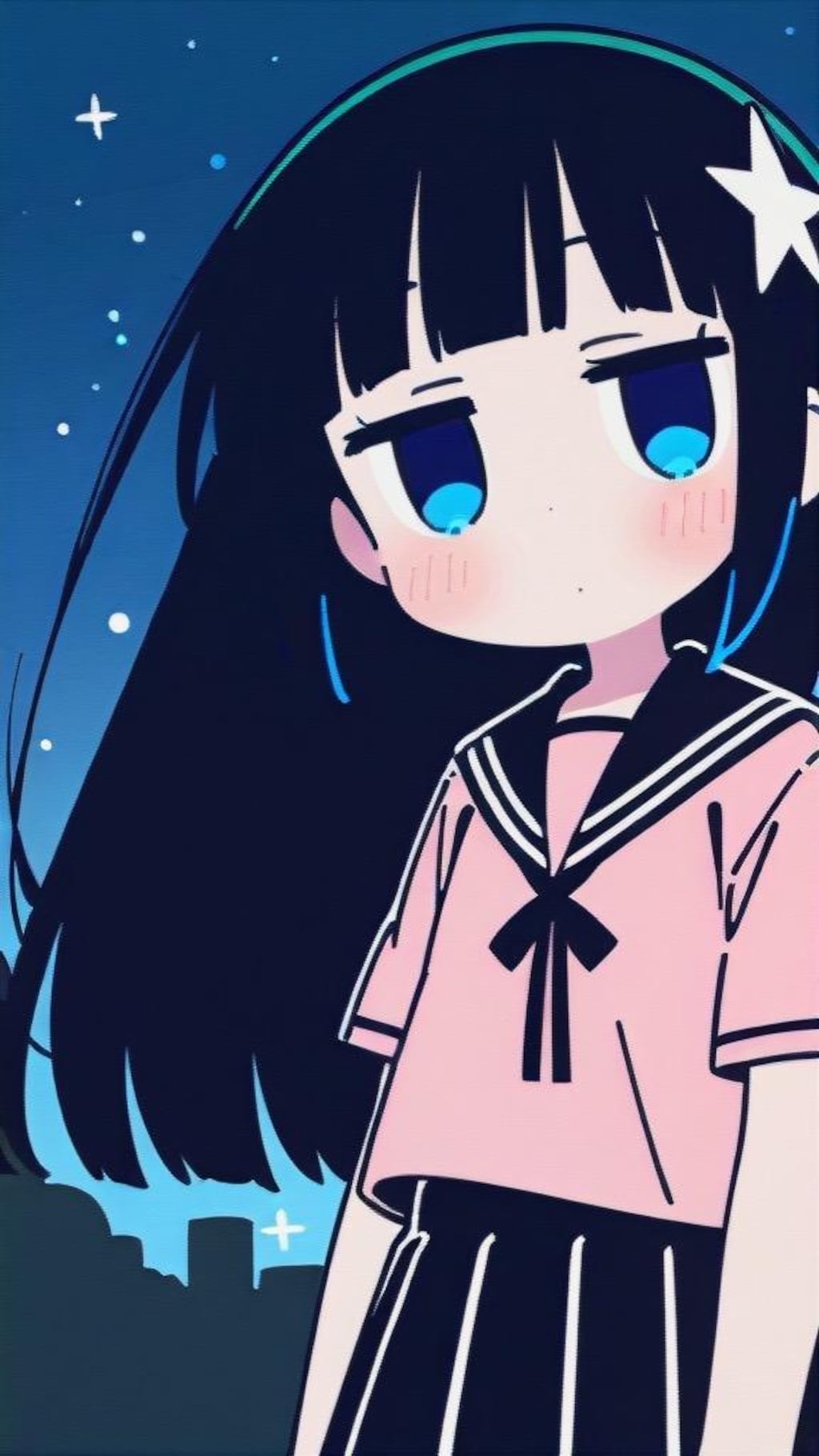 ジト目