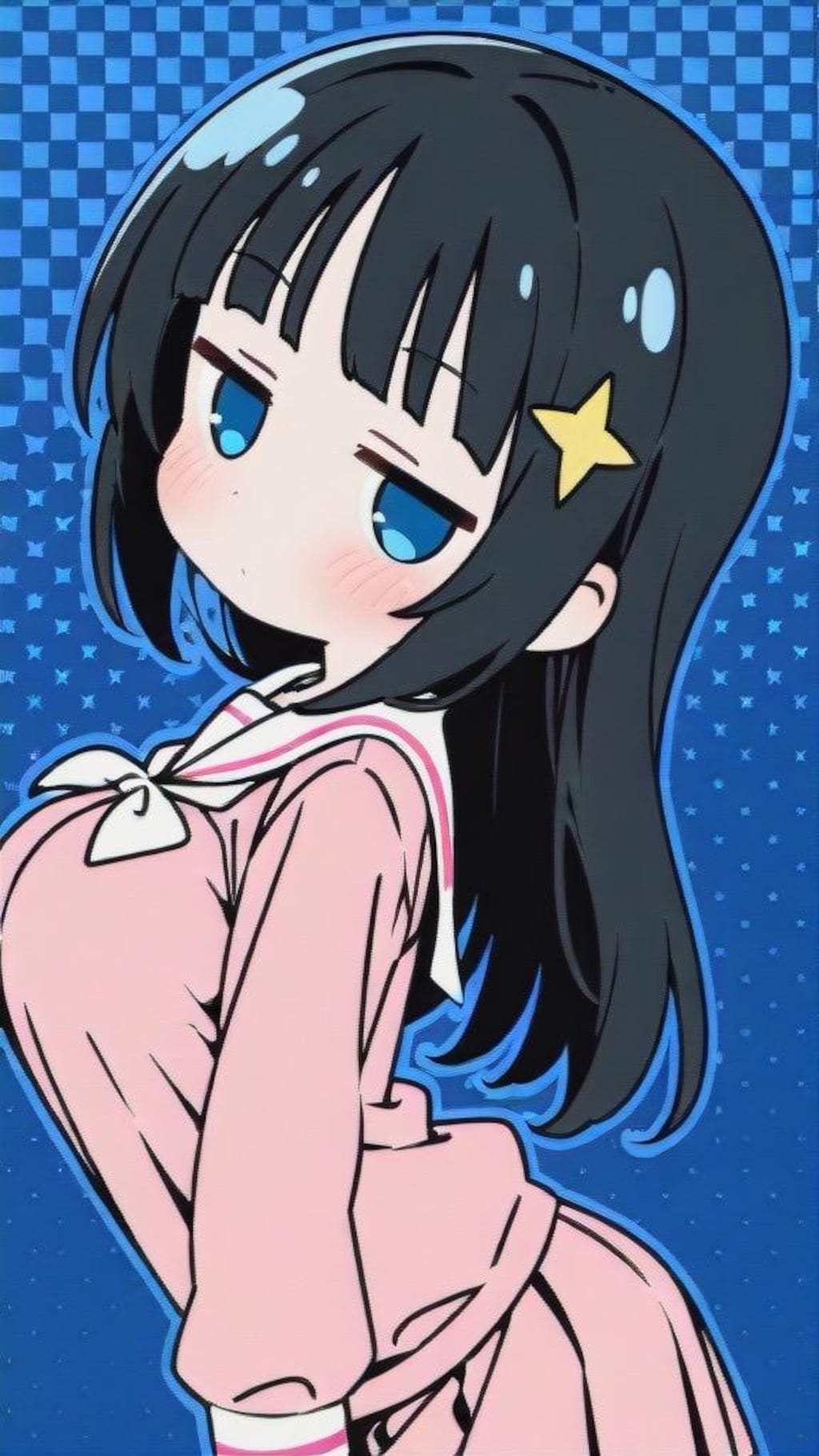ジト目