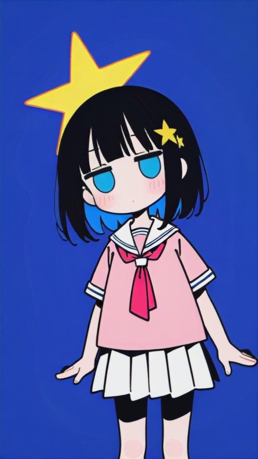 ジト目