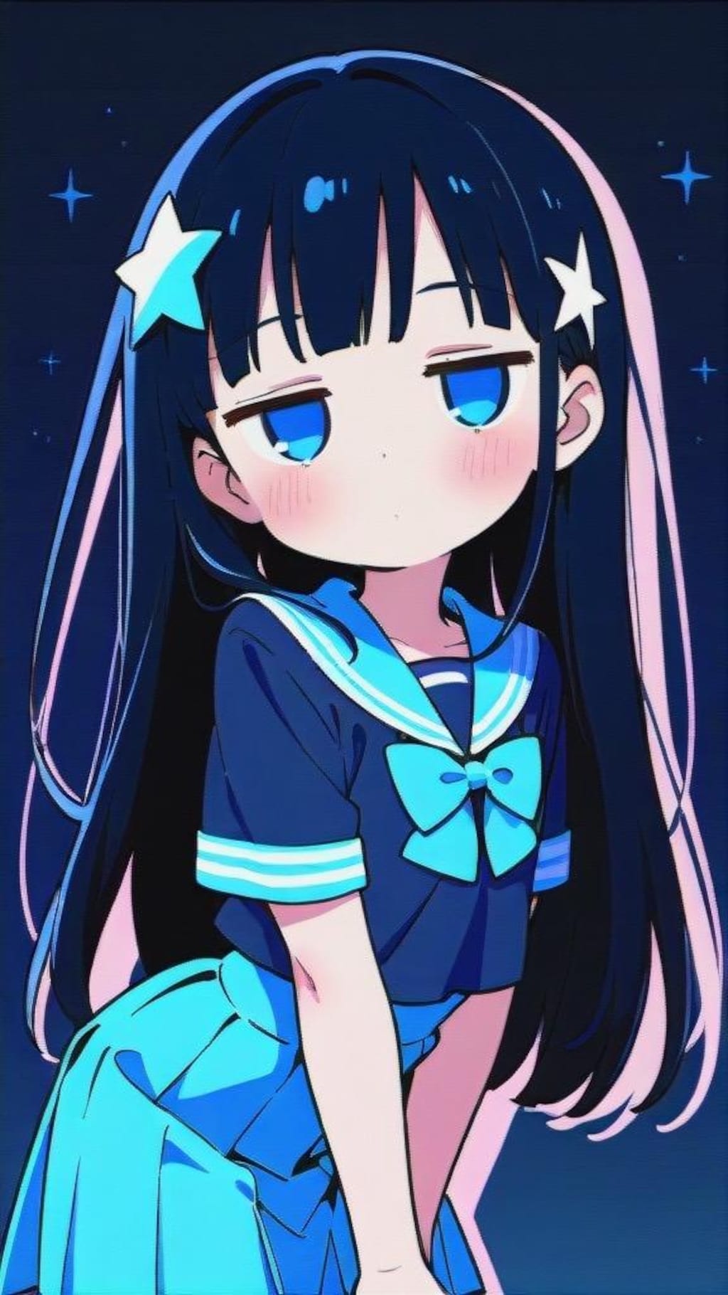 ジト目