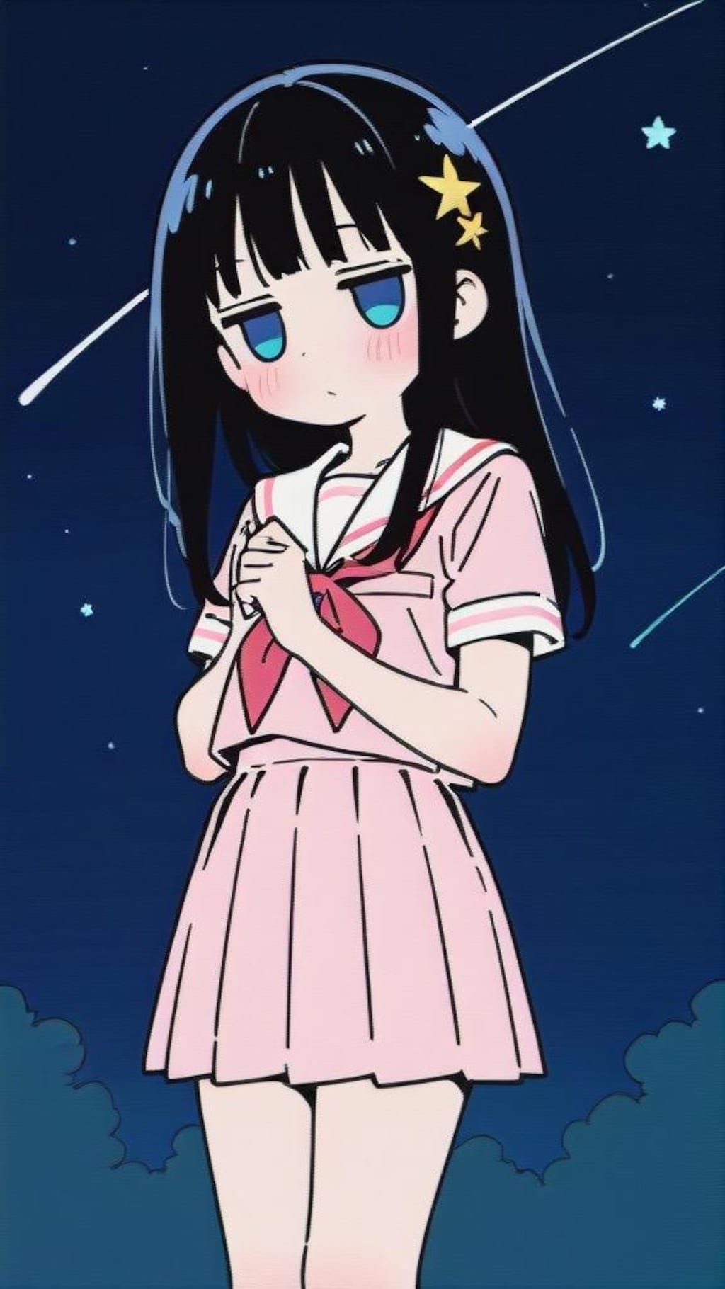 ジト目