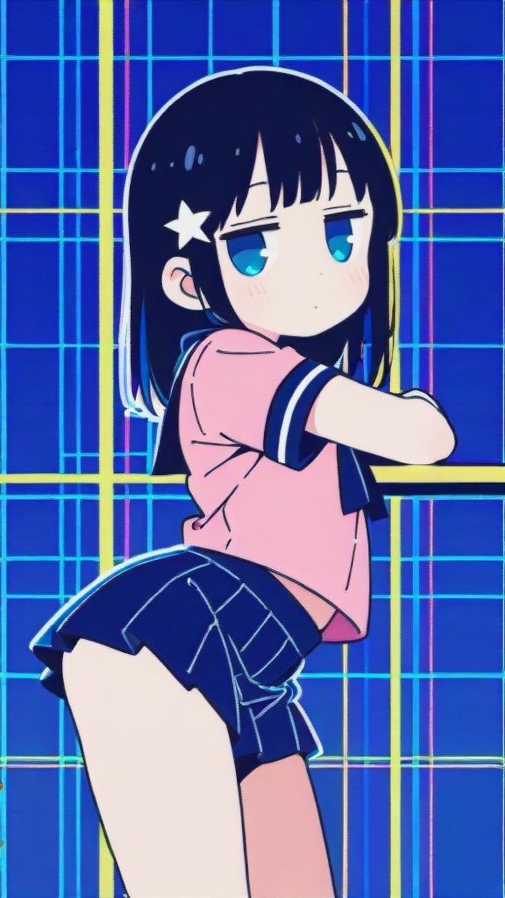 ジト目