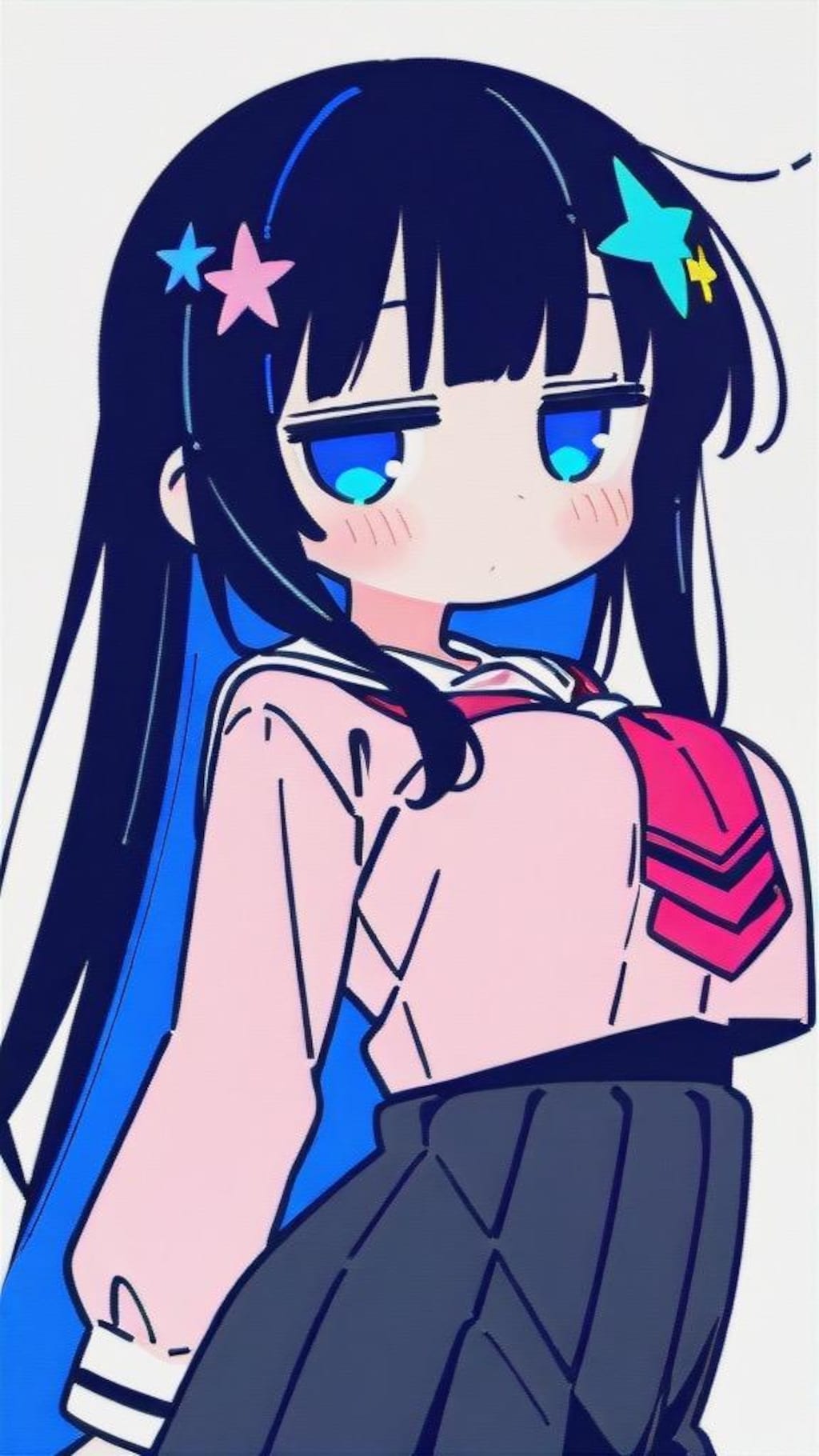 ジト目