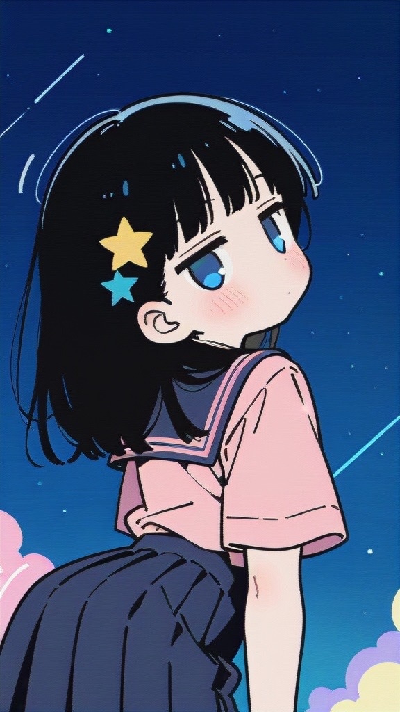 ジト目