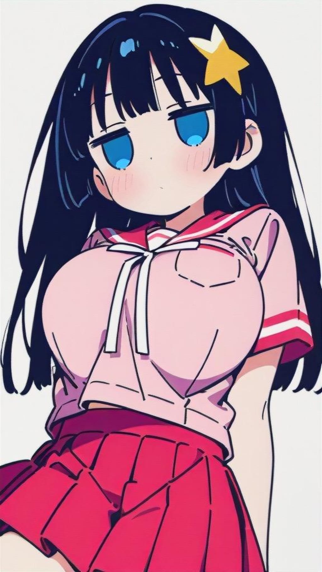 ジト目