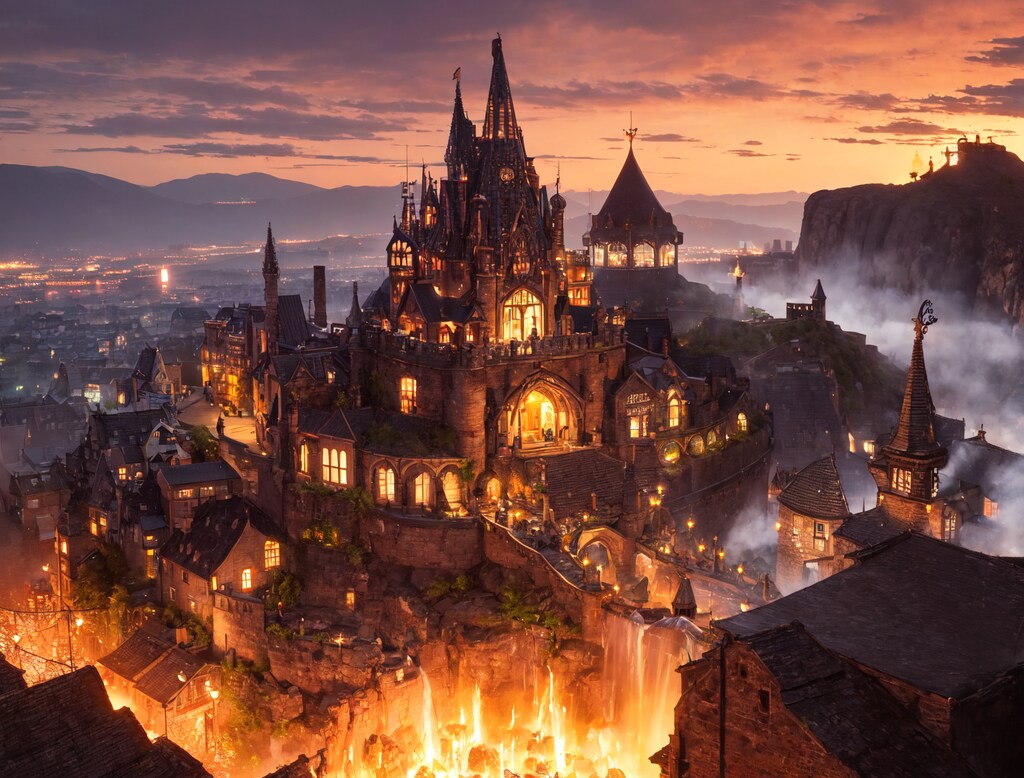 火と鉄の国 「グランゼン」の風景