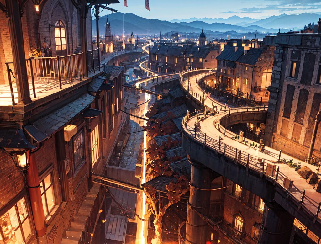 火と鉄の国 「グランゼン」の風景