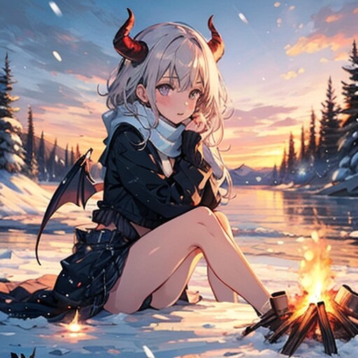 冬の悪魔っ子260104
