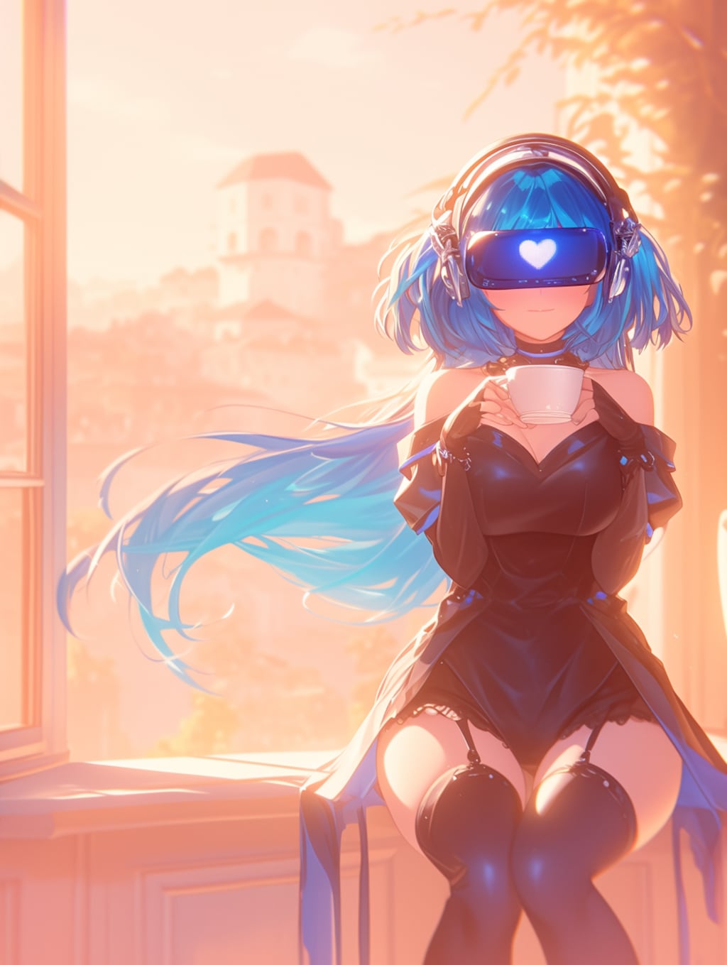 窓際ティータイム