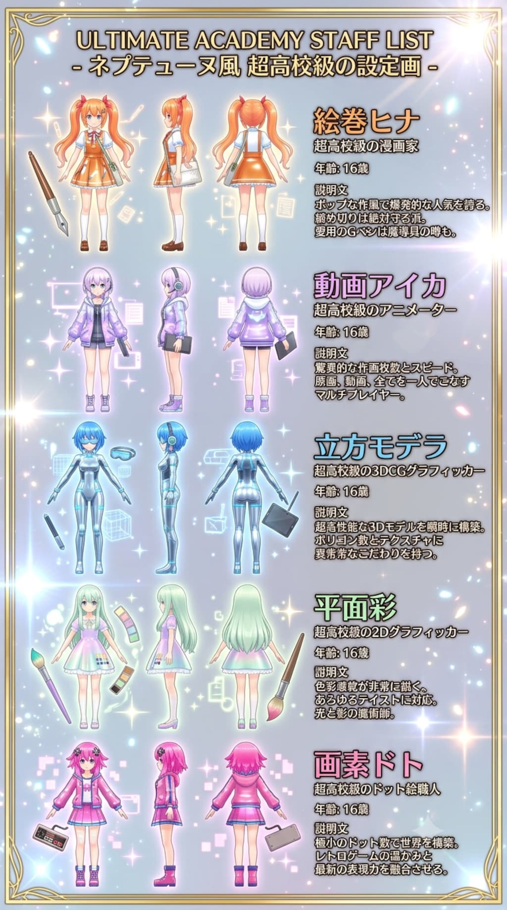 超高校級の〇〇　ダンガンロンパ風