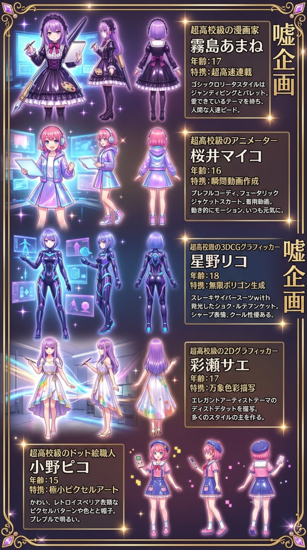超高校級の〇〇　ダンガンロンパ風