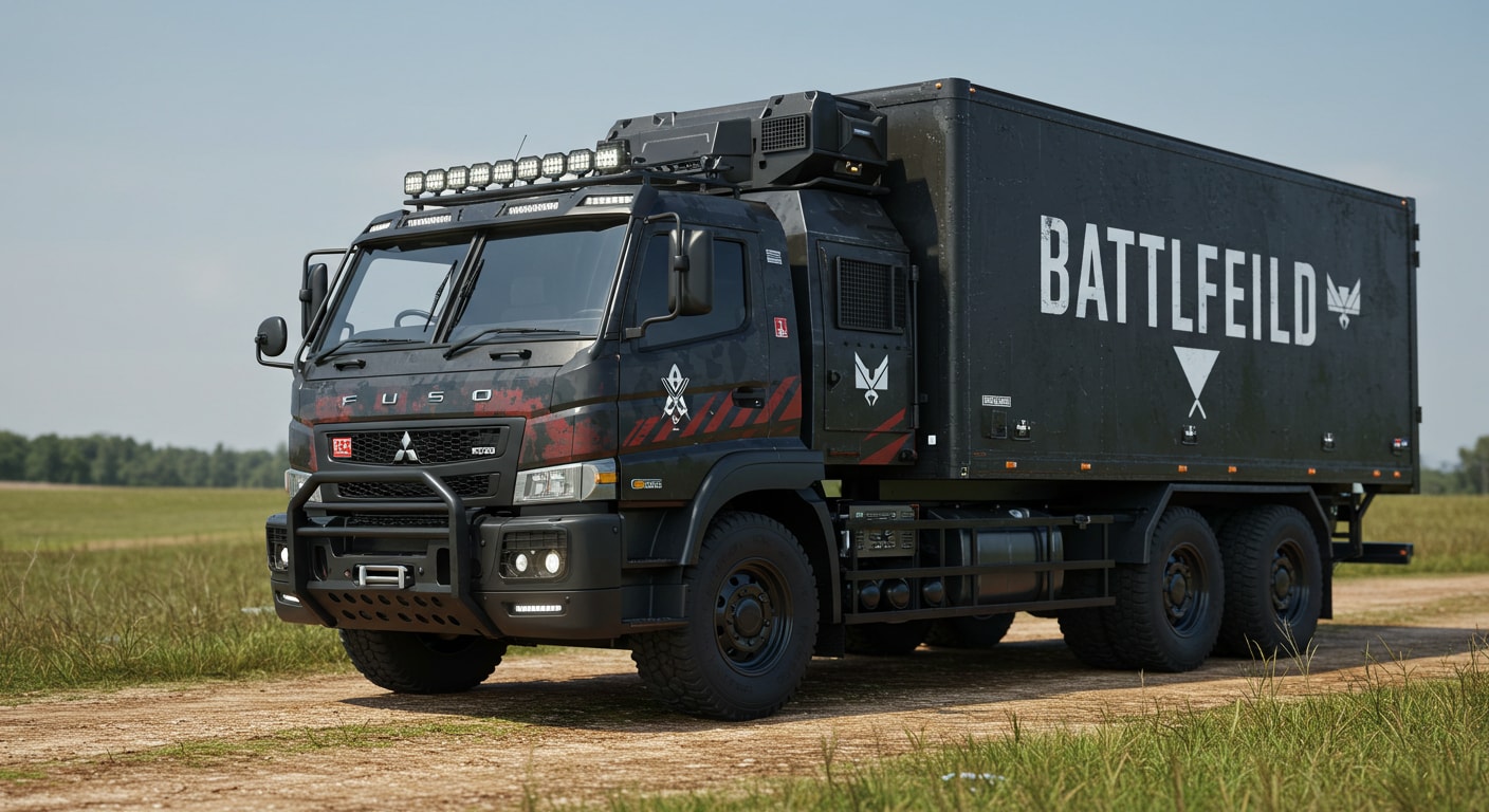 バトルフィールド三菱ふそうトラック | の人気AIイラスト・グラビア