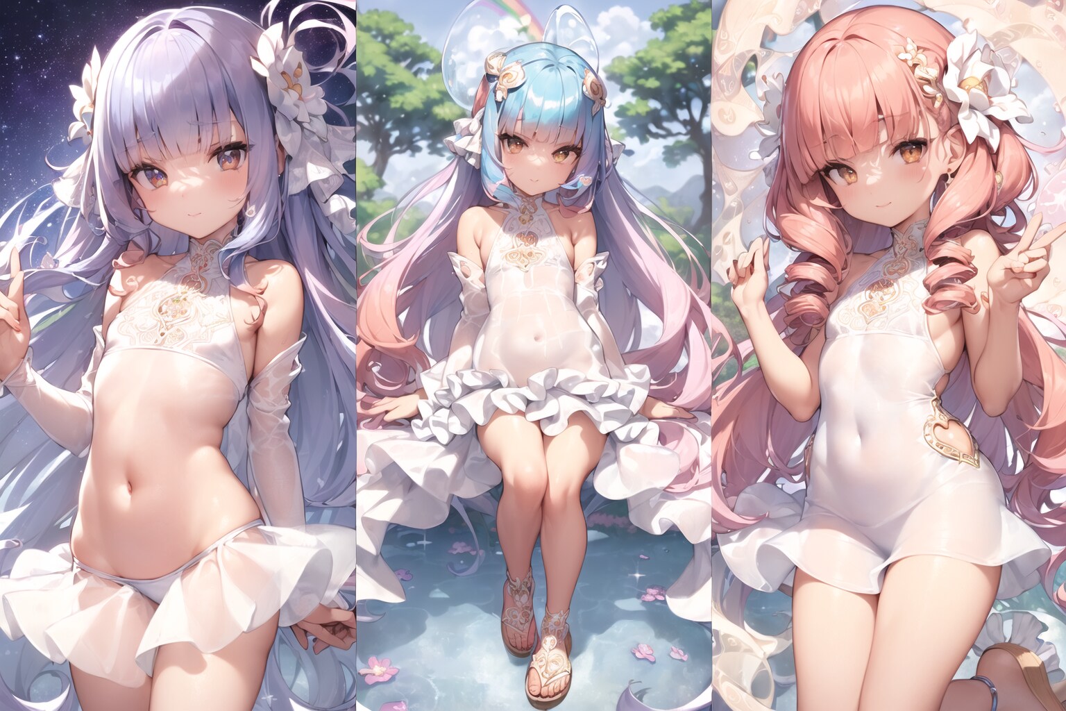 ロリ女神三姉妹