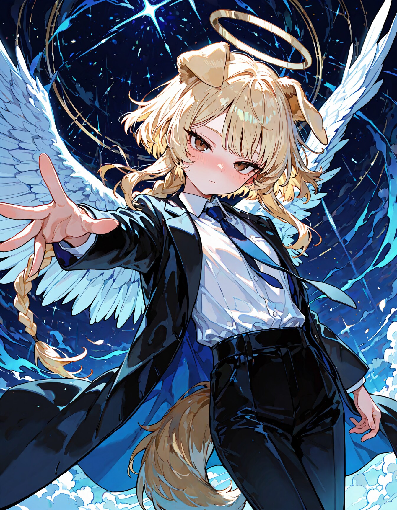 天使わんわんお