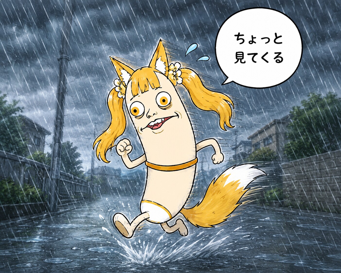 ちょっと見てくる(2枚目)