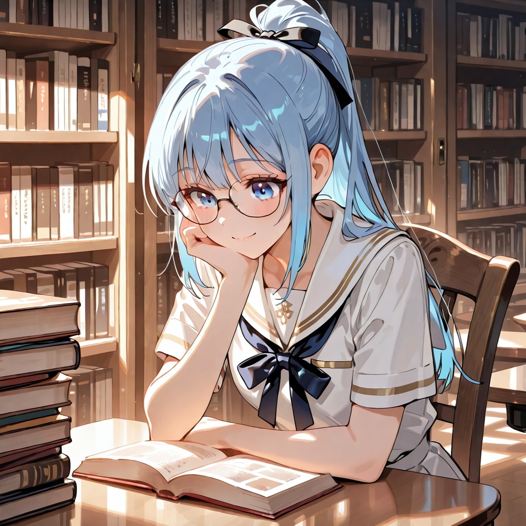 読書中・・・ | の人気AIイラスト・グラビア