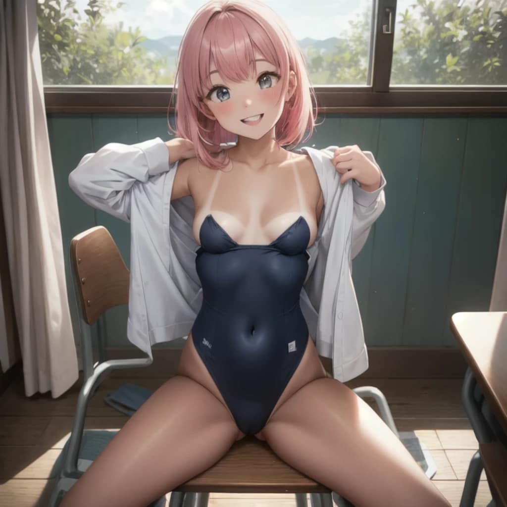 お兄ちゃん　もう日焼けしちゃったよっ