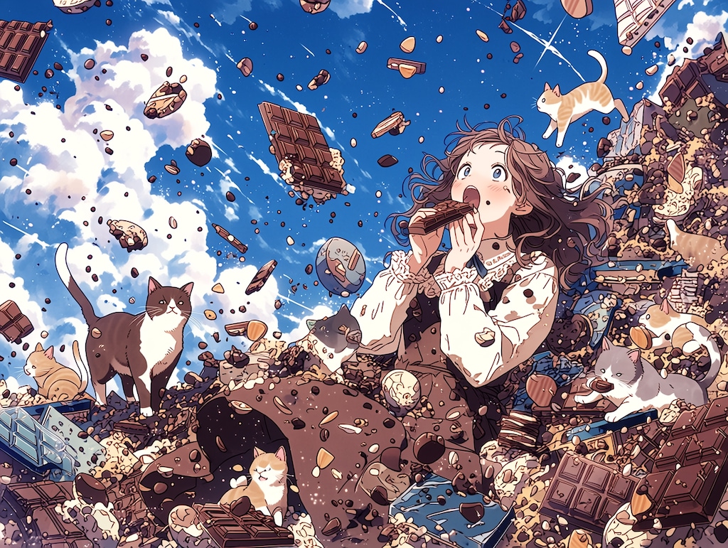 降りゆくチョコレートの世界