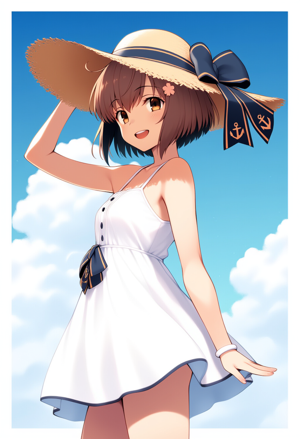 雪風ちゃん　夏ワンピ