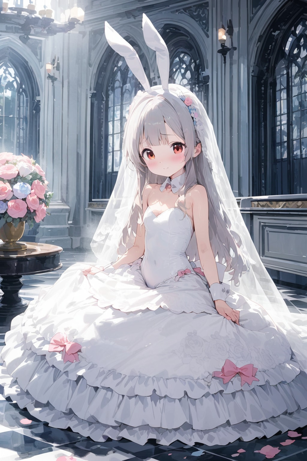 ウサギウェディング | の人気AIイラスト・グラビア