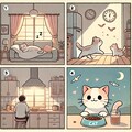 猫の日常 3枚目