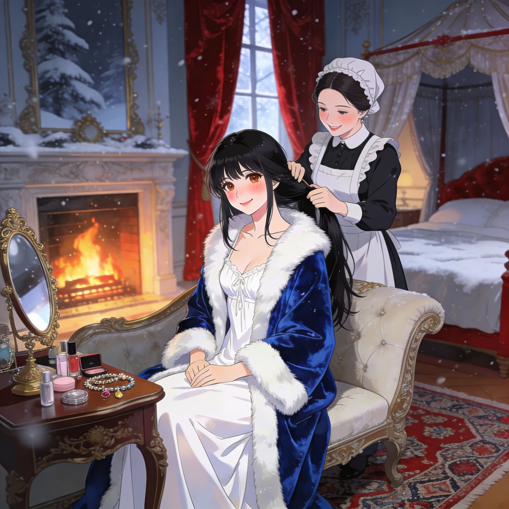 プリンセス（身支度）