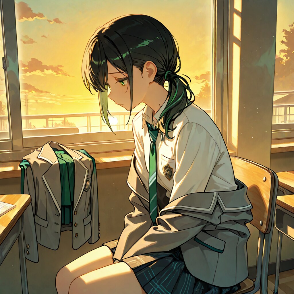 静かな放課後 | の人気AIイラスト・グラビア