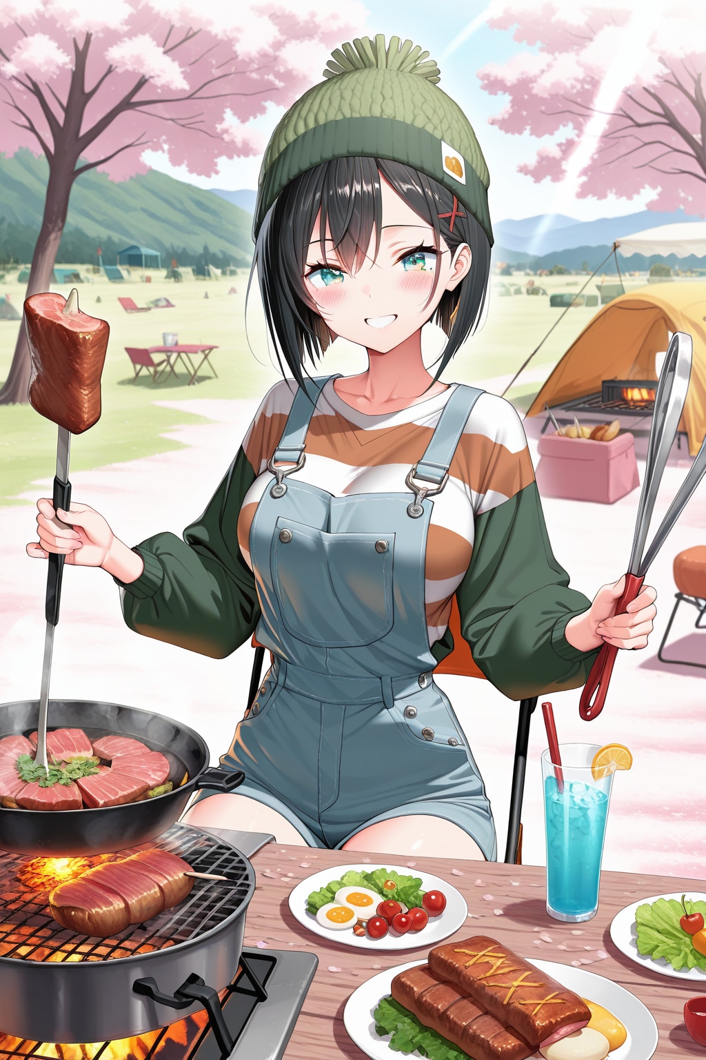 春キャンBBQ