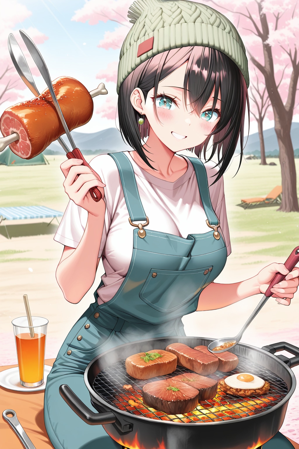春キャンBBQ