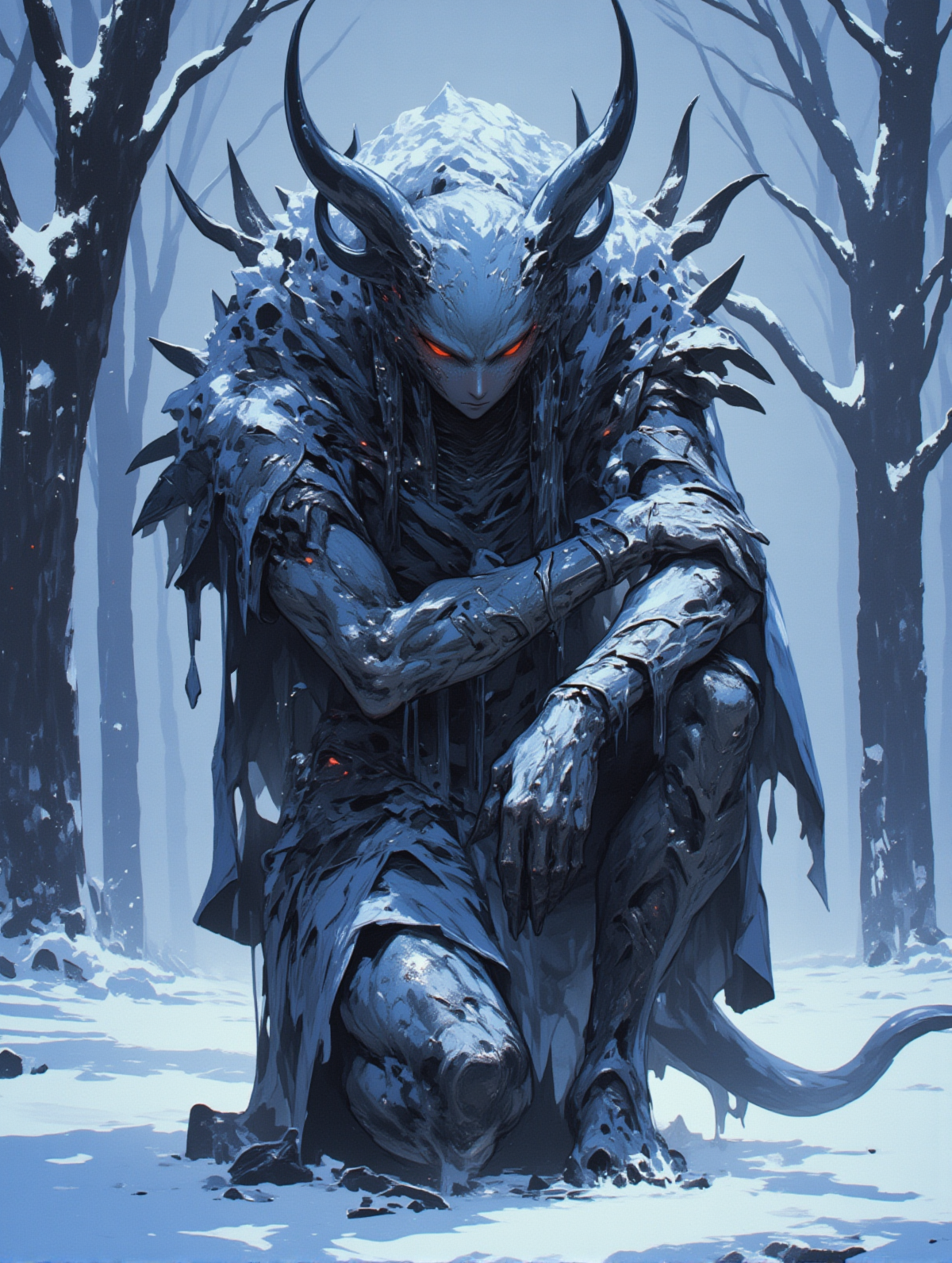 冬の魔人_15 | の人気AIイラスト・グラビア