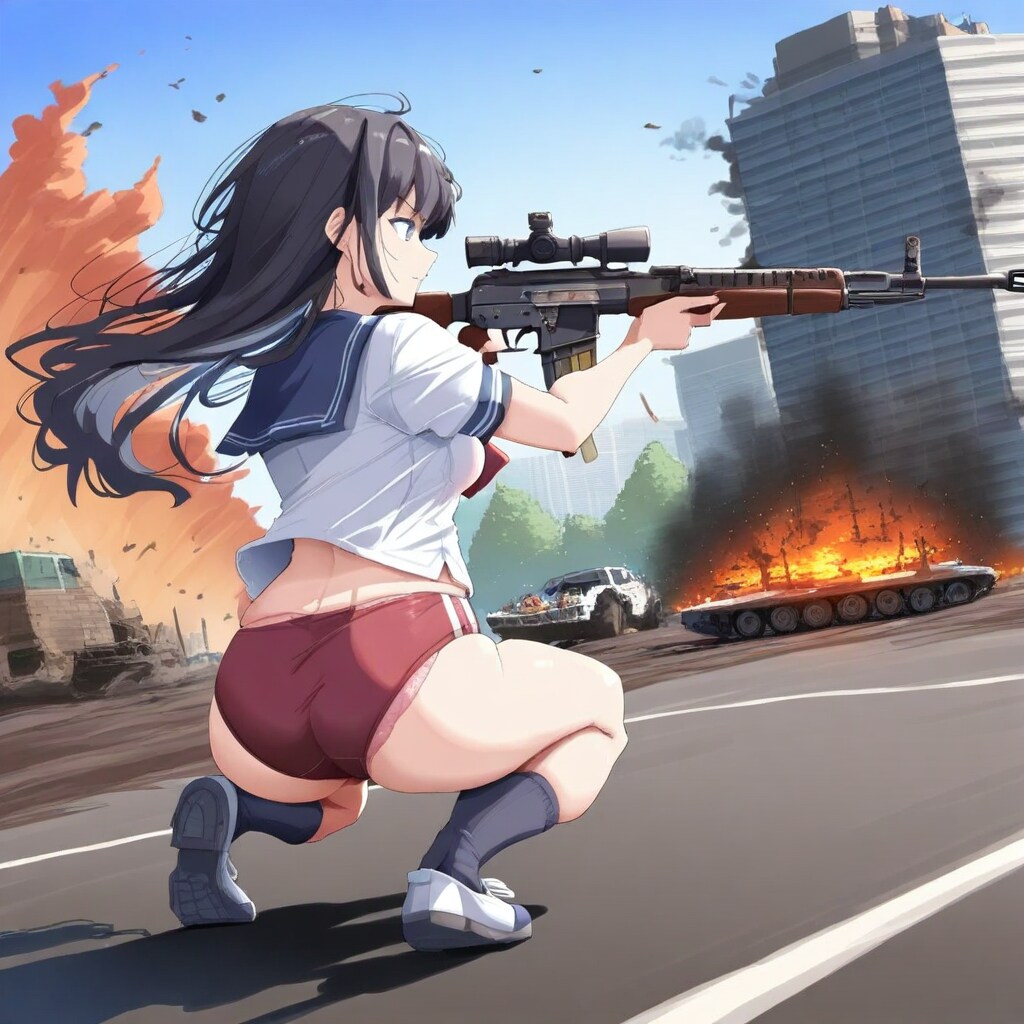 街も学校も・・・私がっ！！