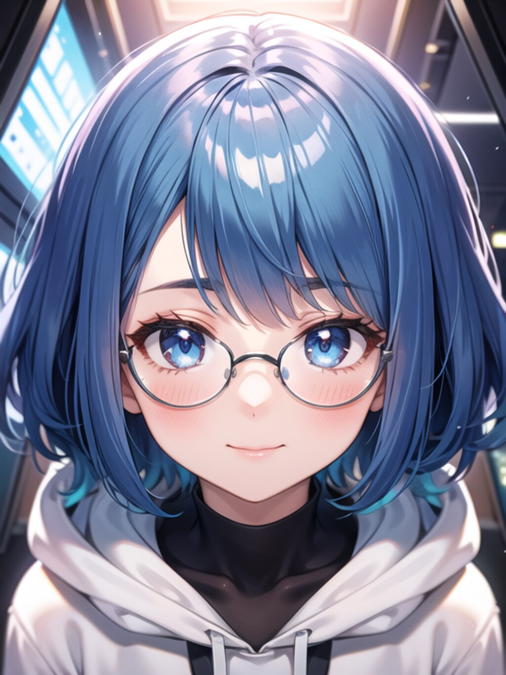 WAVEちゃんに眼鏡かけてってお願いしてみた