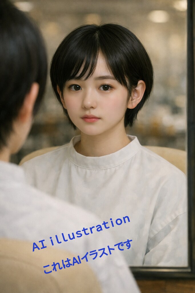 もしも、あの子まで髪を切っていたら──   泣くことはなくても、鏡の中の自分に少し戸惑って、   明日の朝、クラスの空気に怯えてしまうのかもしれない。