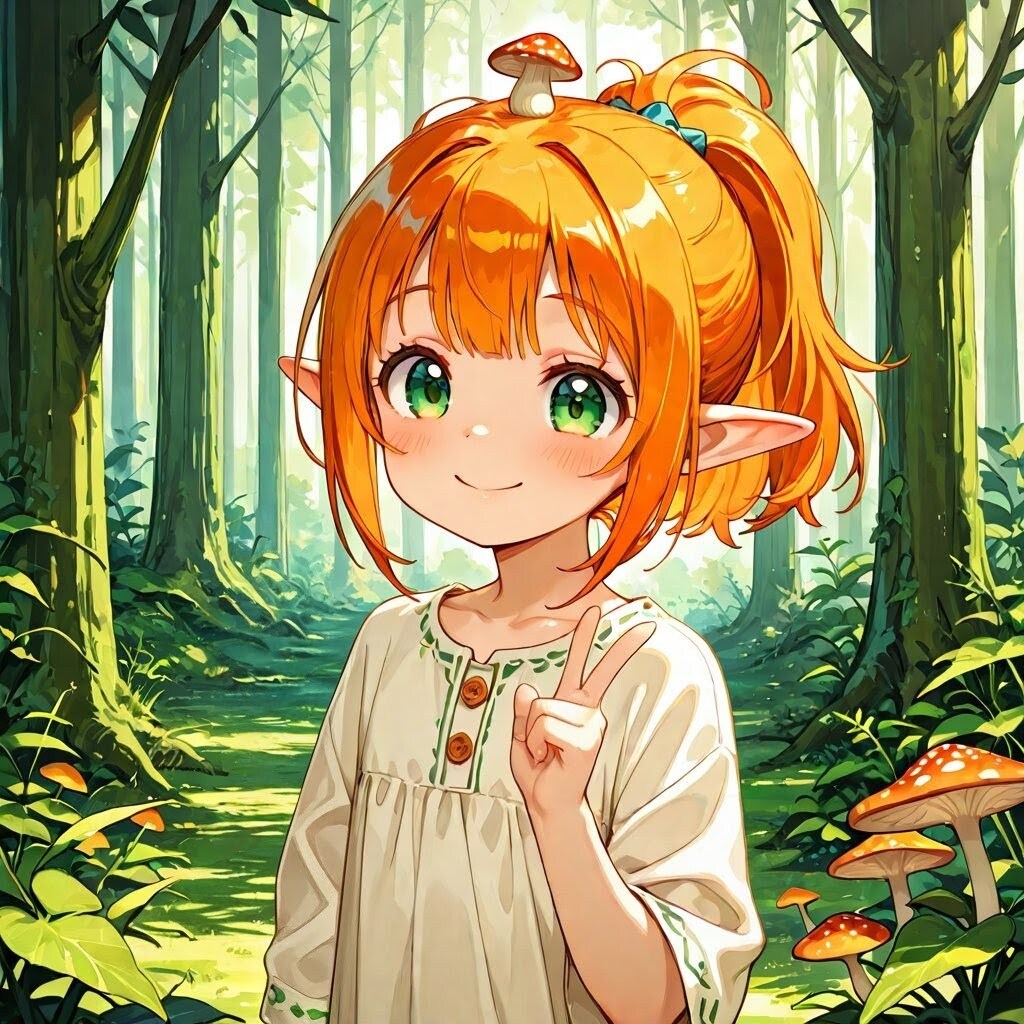 「き」→キノコ 082(おやつ) | の人気AIイラスト・グラビア