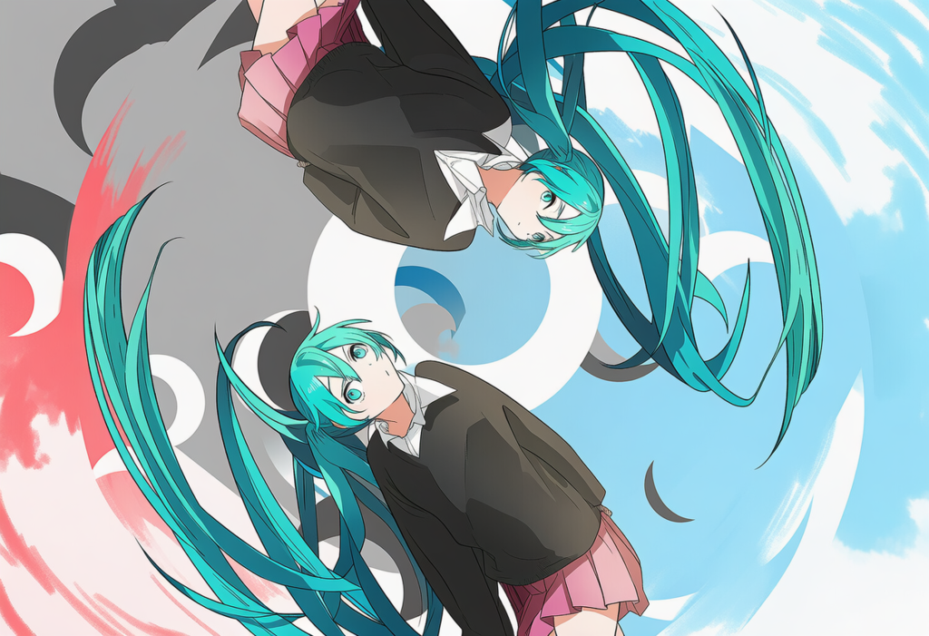 V4,5 ボカロ　初音ミク　ローリングガール